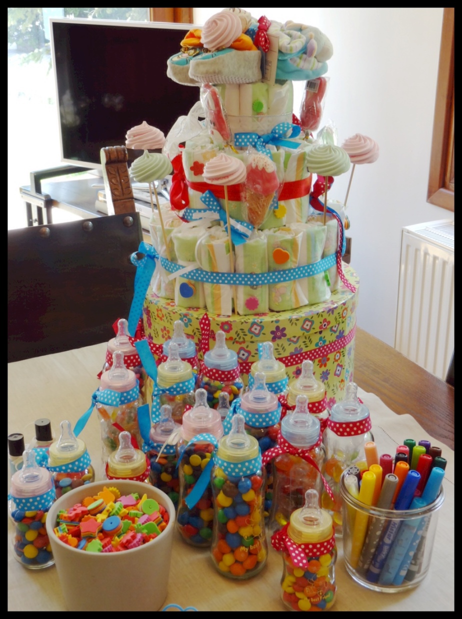Do It Yourself: Party Decorations – Diaper Cake